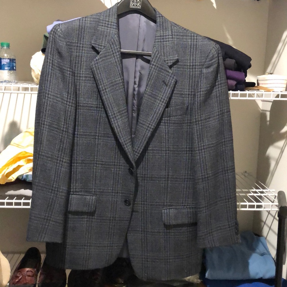 Plaid Yves Saint Laurent Sports coat